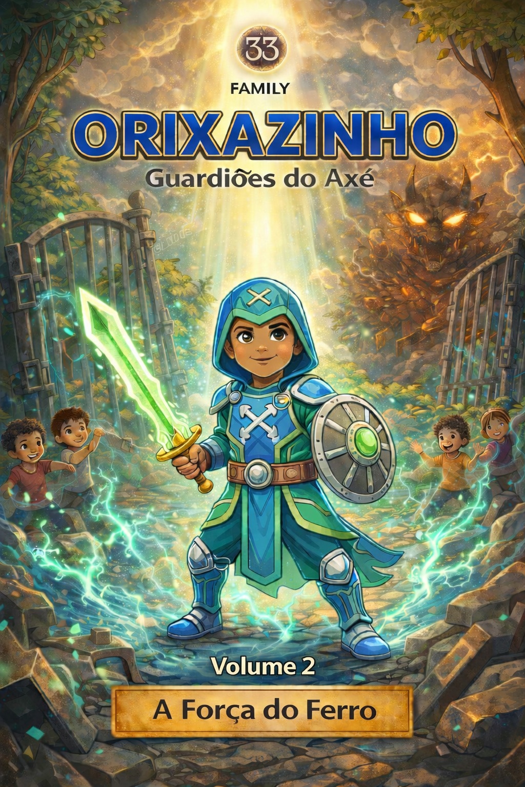 Capa de A Força do Ferro, volume 2